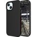 JT Berlin Pankow Solid Backcover Apple iPhone 15 Zwart Inductieve lading