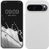 kwmobile telefoonhoesje geschikt voor Google Pixel 9 Pro XL - Hoesje met siliconen coating - Smartphone case in mat wit
