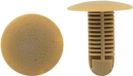 Beige clip pour panneaux intérieurs de voiture, 8x8 mm, 30 pièces