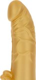 Gold Dicker Stim Vibrator - Goud - 8 cm - Siliconen - 7 standen - Unisex