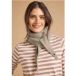 cecil Icecat Sjaal met melange-look in diamantvorm