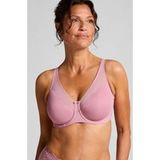 Hunkemöller Dames Lingerie Niet-voorgevormde minimizer beugel bh Nina - Roze - maat F80