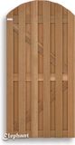 Intergard Tuinpoort hardhout toog 90x180cm Groen Geimpregneerd Metaal