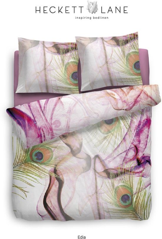 Heckett & Lane Edia dekbedovertrek - 240x220 cm - multikleur