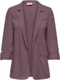 Only Blazer Onlsiesta 3/4 Open Lin Bl Blaze Tlr 15322274 Rose Brown Dames Maat - W40