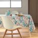 Douceur d'intérieur Rechthoekig tafelkleed (145 x 240 cm) gele stijlen, polyester bedrukt