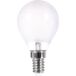 LightMe LM85267 Lampe LED Label Énergétique F (A - G) E14 Boule 4.8 W = 40 W Blanc Chaud (Ø x h) 45 mm x 78 mm Dimmable, Filament / LED Rétro 1 pièce(s)