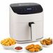 Friteuse à air chaud, 6,5 litres, 1600 watts, écran tactile, 8 programmes, 80-200 °C