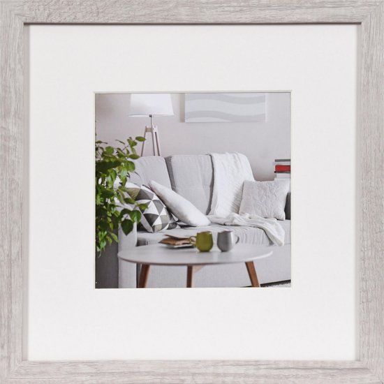 Henzo Fotolijst Modern Wit 30x30 cm