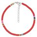 Deja Jewels Lookinggoodtoday Vrolijke Enkelband met 4mm Kralen - Rood