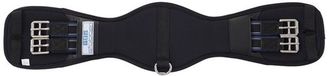 Stübben Sangle de dressage en néoprène Coolmax Noir