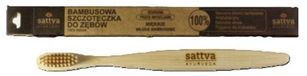 Sattva Ayurveda Tandenborstel van bamboe, Soft, Beige