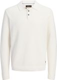 Jack & Jones Gebreide pullover Effen Gebreide pullover Cloud Dancer XS