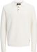 Jack & Jones Gebreide pullover Effen Gebreide pullover Cloud Dancer XS