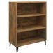 VidaXL Dressoir, bewerkt hout, gerookt eikenkleurig, 69,5x32,5x90 cm