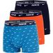 Nike Essential Cotton Stretch Trunk Boxershort Verpakking 3 stuks Heren - lichtblauw, oranje, Maat L