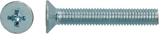 pgb-Europe PGB-FASTENERS Metaalschroef VK DIN 965H M 4x6 Zn | 200 st