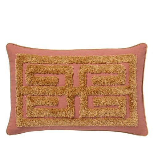 Palais Palais sierkussen Cleo Blush & Raffia (60x40x10 cm)
