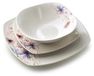 Lea Service de table délicat, 18 pièces, incluant des saladiers de 16 cm (500 ml), 18 cm et 24 cm