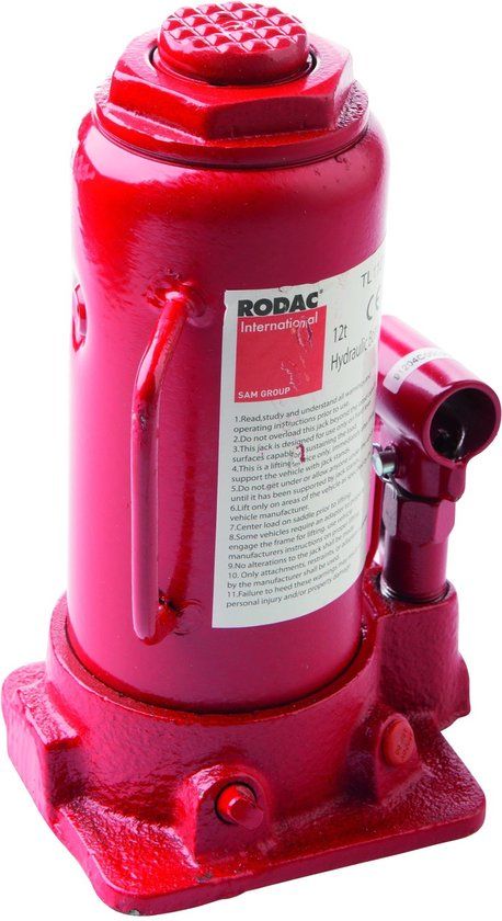 RODAC TL112N Hydraulische Potkrik 12 ton met draagbeugel
