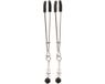 Taboom - Tweezers With Beads - Nipple Clamps Silver