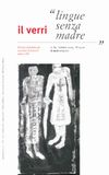 Il Verri. Lingue senza madre (2025) (Vol. 89)