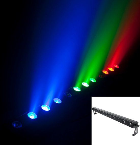 Ayra LED Tri-Bar 12 RGB Pixelbar - Partyverlichting