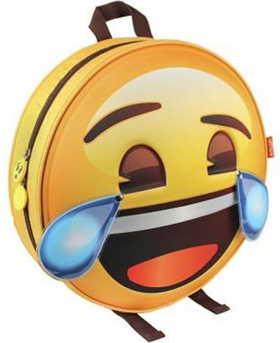 Nvt 3D-schoolrugzak Emoji