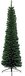 Everlands Pencil Pine Artificial Christmas Tree - 300cm - Green - With Decoration