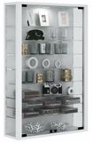 VCM Morgenthaler VCM Wandvitrinekast Hangende vitrinekast Glazen vitrinekast Wandvitrinekast Glas Vitrosa Mini Wit