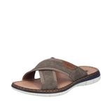 Rieker Heren Slipper 25182-25 Taupe - Maat 43