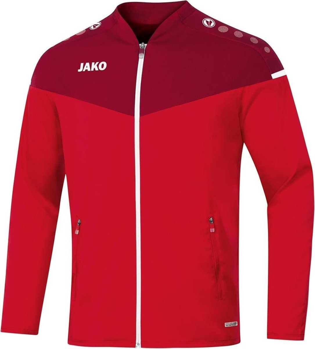 JAKO Champ 2.0 Presentatiejas Dames Rood-Wijnrood Maat 44