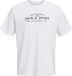 JACK & JONES JPRBLAKEVIN SS TEE FST T-shirt Homme - Blanc - Taille S