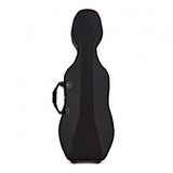 Gear4music Lightweight 3/4 Cello Case, Black