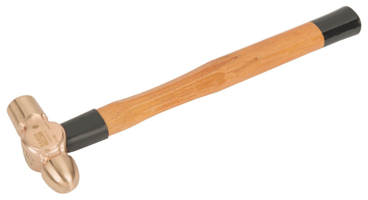 Bahco Bolbankhamer | houten handgreep | vonkvrij | koper beryllium | 450 g - NSB506-450