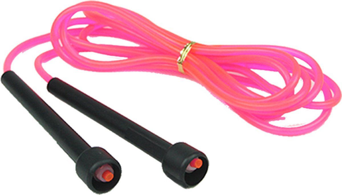 DW4Trading Springtouw - Fitness, Boksen - 2,8 Meter - Roze - PVC