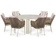 Lifestyle Garden Furniture Lifestyle Lifestyle Marbella/Arancia 150 cm dining tuinset 7-delig
