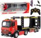 LEAN TOYS Grande remorque Lora télécommandée Rc 2.4g 6ch rouge