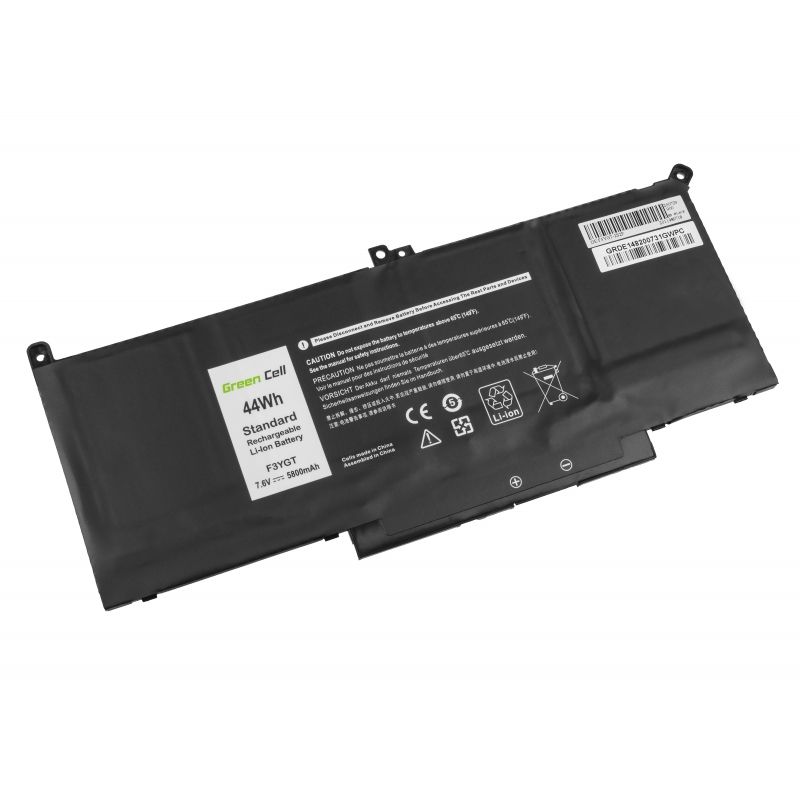 Green Cell DE148 Batterij/Accu Zwart