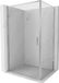 Mexen Exo cabine de douche pliable 95 x 90 cm, transparent, chrome