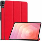 Selected by GSMpunt.nl Samsung Galaxy Tab S11 Ultra Tablet Hoes Book Case met Standaard Tri-fold Kunstlederen Beschermhoes Rood