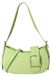 Roberta Rossi Sac bandoulière Femme Cuir froissé véritable avec fermeture magnétique Italy Beige UNICA 28.5x15x7 cm