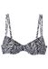 s.Oliver Bikinitop zwart / wit
