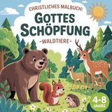 Christliches Malbuch: Gottes Schöpfung - Waldtiere