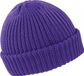 Result Dikke winter muts unisex paars