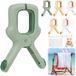 Marque non spécifiée Clips de serviette de plage - 6 Pièces - Orange/Vert/Blanc Plastique
