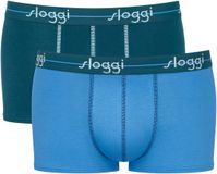 Sloggi Retro Pants Blue Start Heren Boxershorts Katoen Elastaan Meerdere Kleuren Maat S