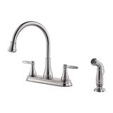 Pfister Glenfield RVS 2 Handvat Kraan met Sidespray