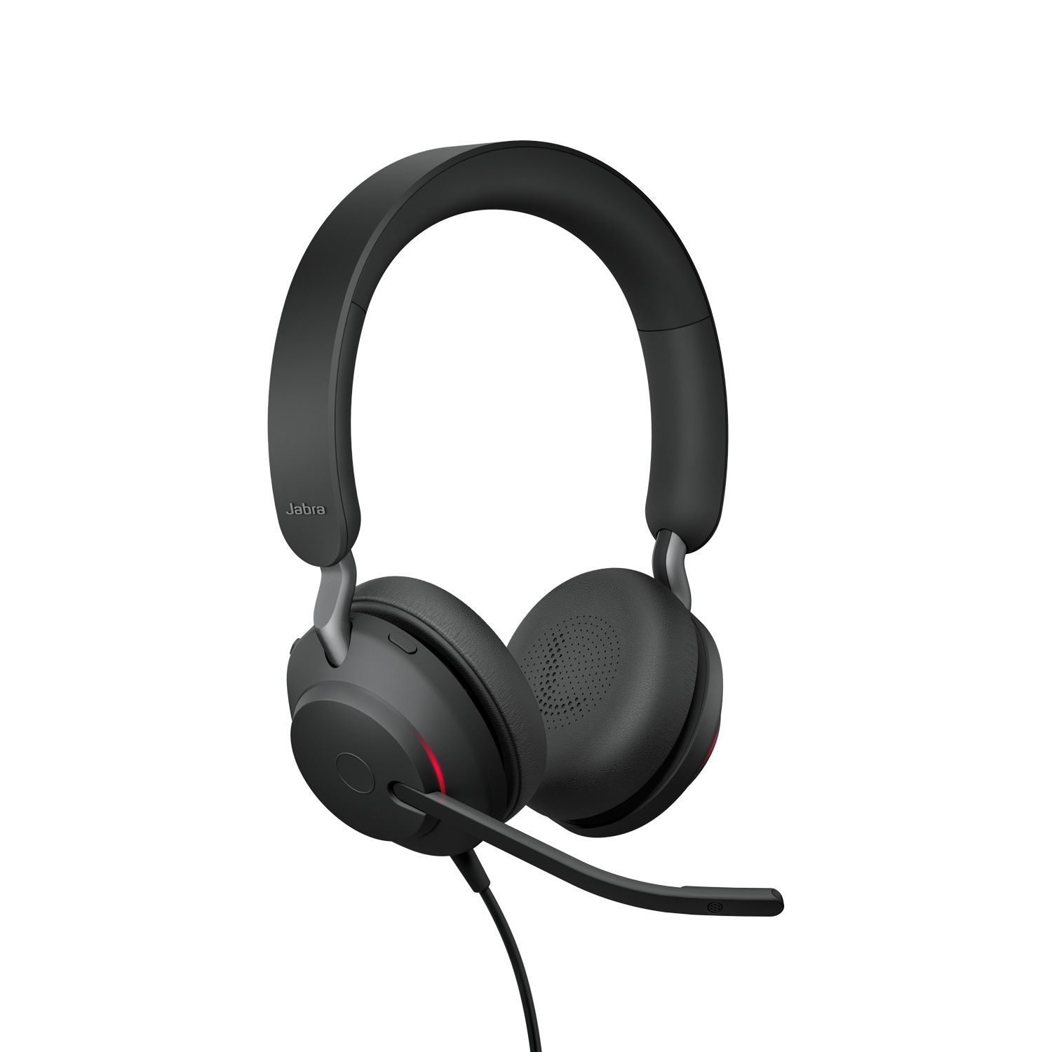 Jabra Evolve2 40 UC Stereo Headset - USB Type-A - Black