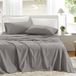 Comfort Spaces Katoenen lakens, 100% katoen, full-formaat, ademend en extra zacht, natuurlijk verkoelend katoen met een elastische hoek van 36 cm, geschikt voor matrassen tot 41 cm hoog, comfortabele